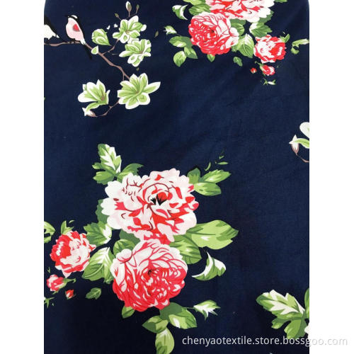 100% Cotton Stretch Active Printed Fabric